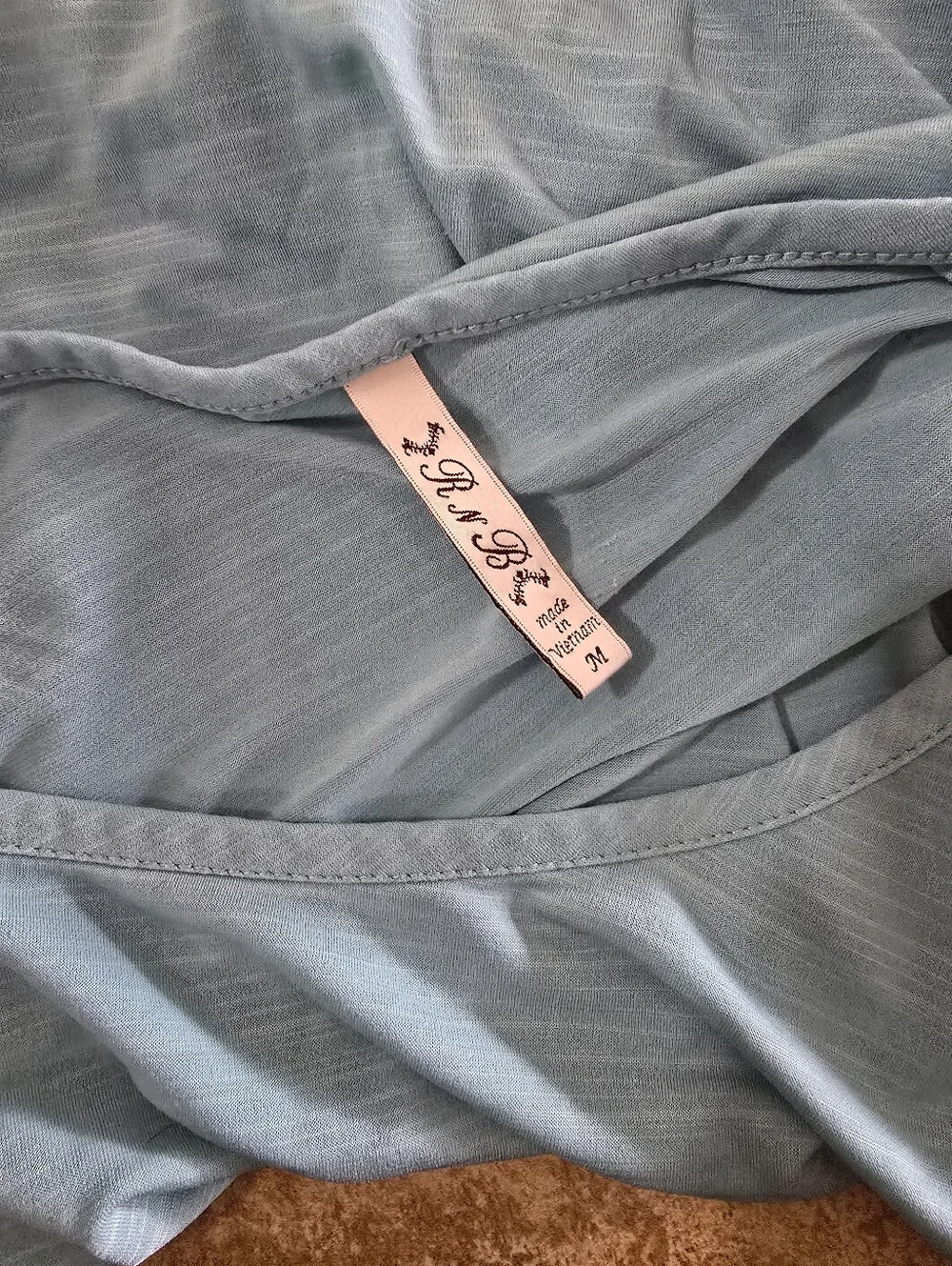 Light Blue | RNB | Ruched Loose Sleeve - Picture 3 of 3